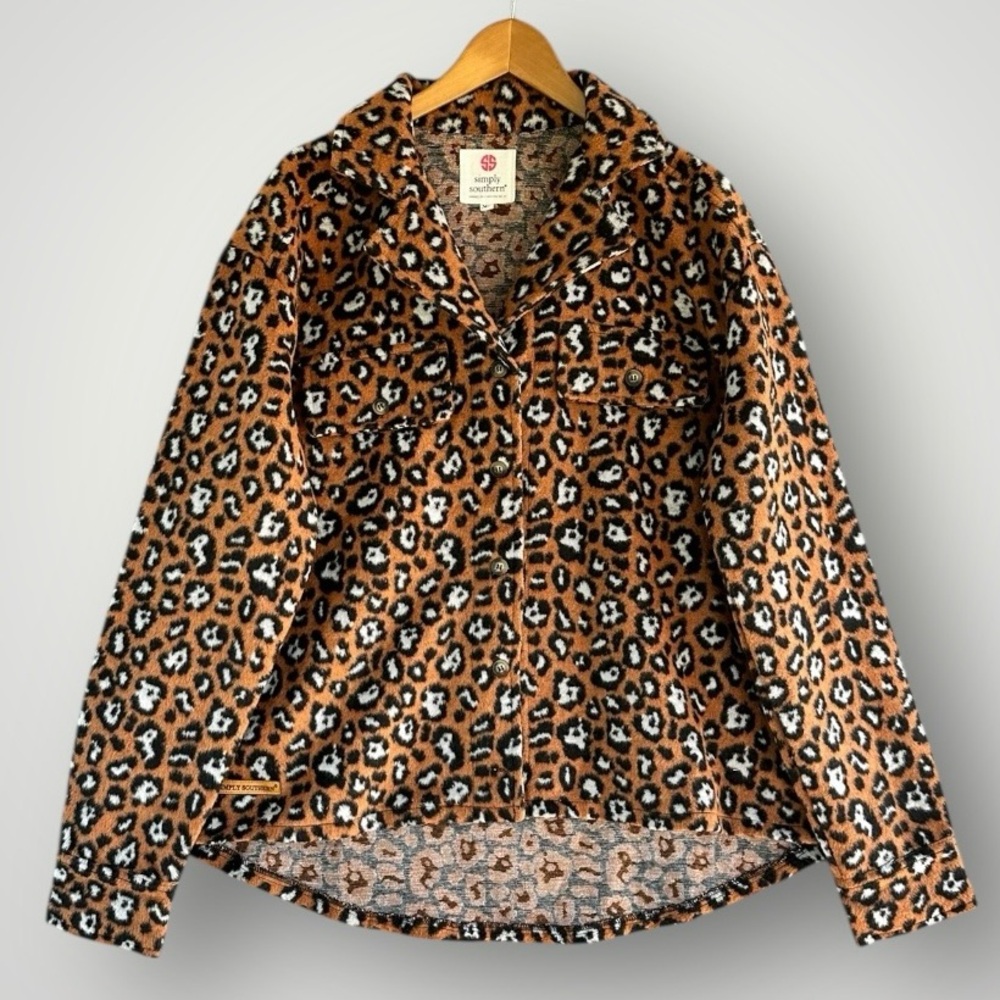 Stylish Leopard Print Jacket